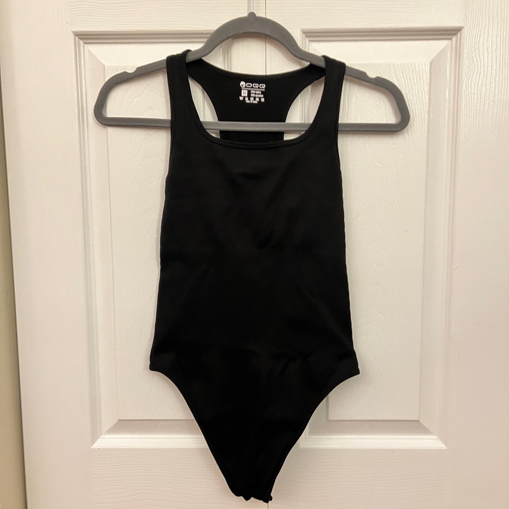 Black (thong) bodysuit